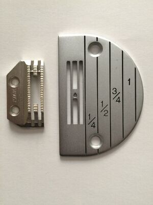 Standard Needle Plate &amp; Feed Dog for most industrial straight stitch sewing machines.