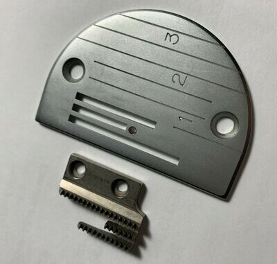 Genuine JUKI Needle Plate &amp; Feed Dog
