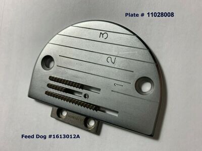 Genuine JUKI Needle Plate &amp; Feed Dog