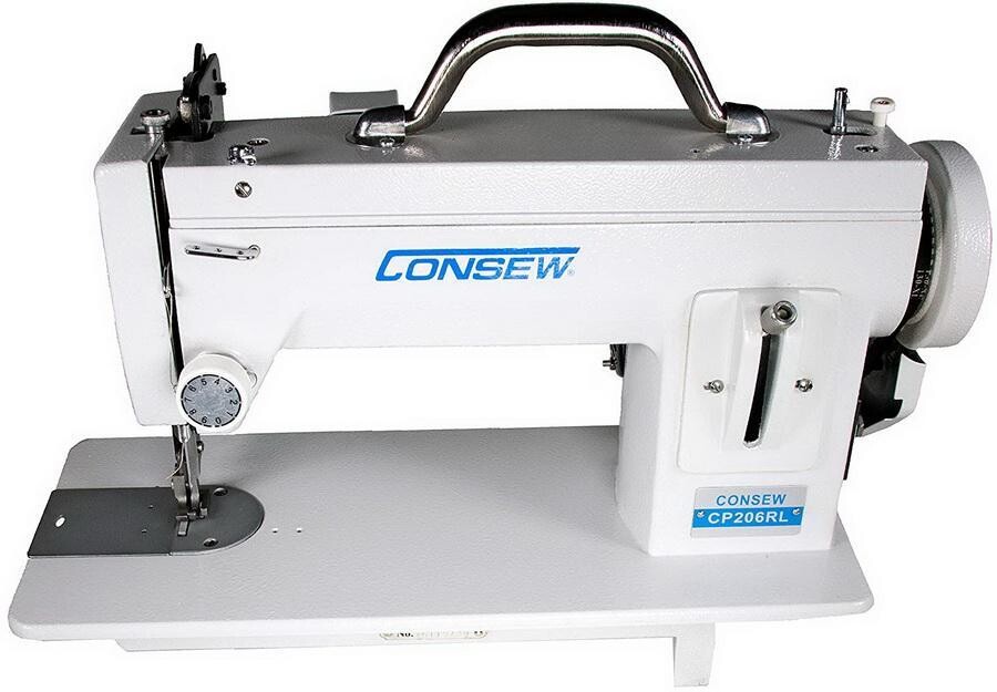 Consew CP206RL Portable Walking Foot Sewing Machine w/ drop-feed & reverse stitch