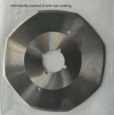 4" octagon (8 Sided) Blade for 4 " Cloth Cutting Machine S135