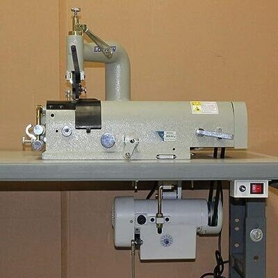 Consew DCS-S4 Industrial Skiving Machine Complete w/ Servo Stand