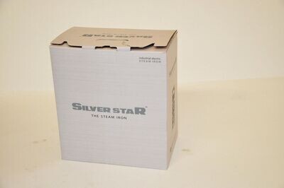 Gravity- Feed Steam Iron ~ Silver star ES-90