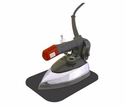 Sapporo SP-527-120V-C Gravity Feed Steam Iron, Water Bottle, Filters, Demineralizer, Hot Iron Rest, Teflon Shoe, 3 Prong 6-foot power Cord