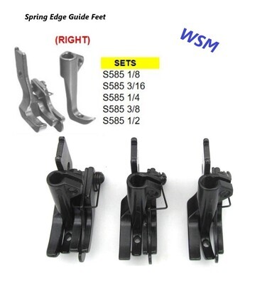 Spring Edge Guide Feet (Left &amp; Right Side) for Walking Foot machines. FREE SHIPPING