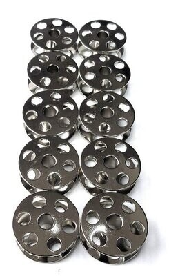 Large Bobbins for Juki LU-563, LU-1508, lu-1510 1560. Singer 211G 211U