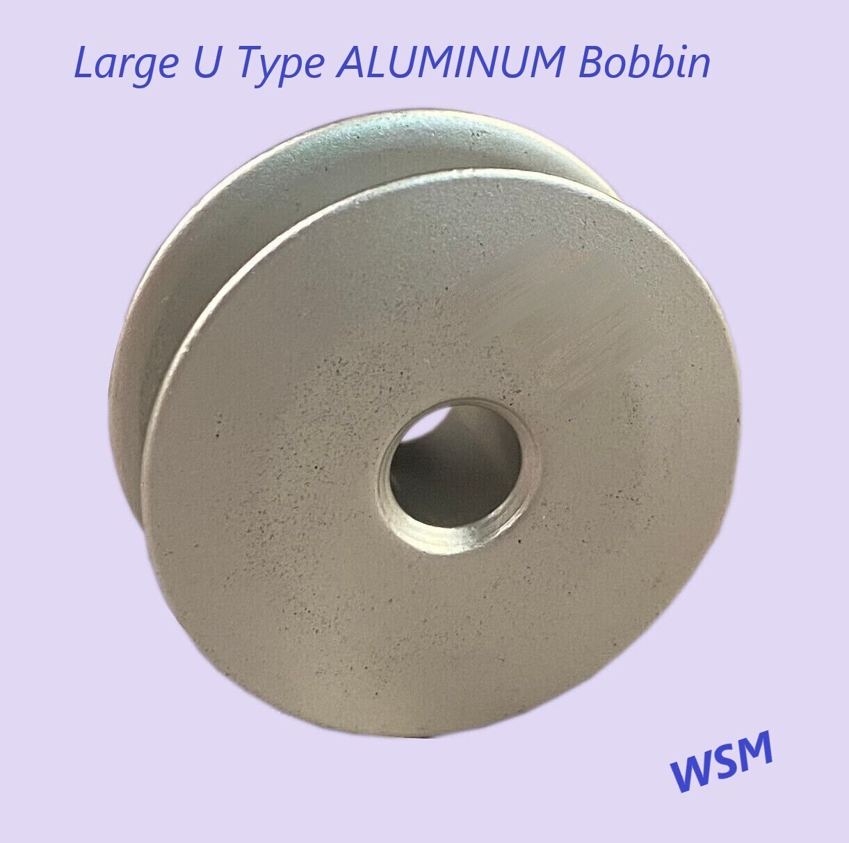 Large ALUMINUM Bobbins for Juki LU- 563, LU-1508, LU-1510 1560. Singer 211G 211U