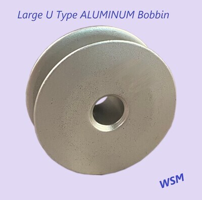 Large ALUMINUM Bobbins for Juki LU- 563, LU-1508, LU-1510 1560. Singer 211G 211U