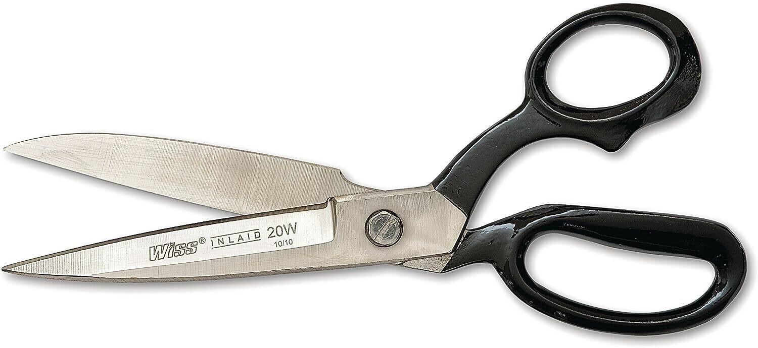 Wiss 10&quot; Wide Blade Bent Handle Industrial Shears - W20W