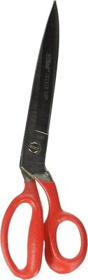 Wiss 12" Bend Handle Cushion Grip Industrial Shears - W22P, Red
