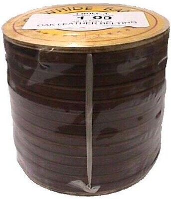 ROLL 3/8 OAK BELTING (100 Ft.)