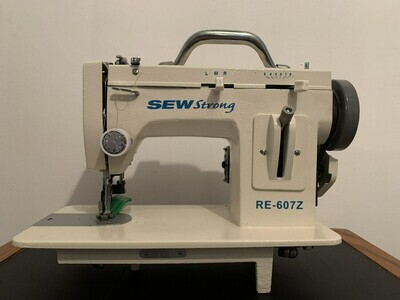 Portable Walking Foot Machine with Zig-Zag and Straight Stitch by Sew Strong