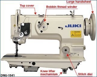 JUKI DNU-1541S HEAD ONLY (NO TABLE-NO MOTOR)