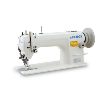 JUKI DU-1181N Single Needle, Straight Stitch, Top & Bottom Feed Industrial Sewing Machine with Table and Servo Motor