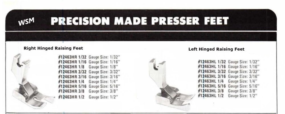 Right &amp; Left Hinged Rasing Feet