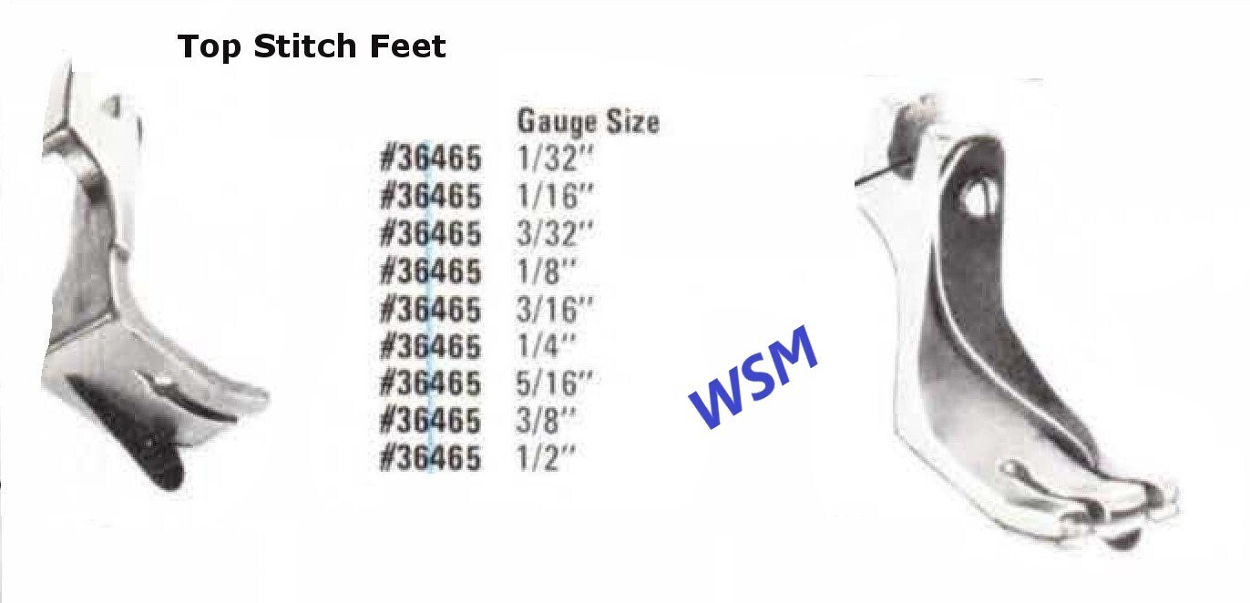 Top Stitch Feet