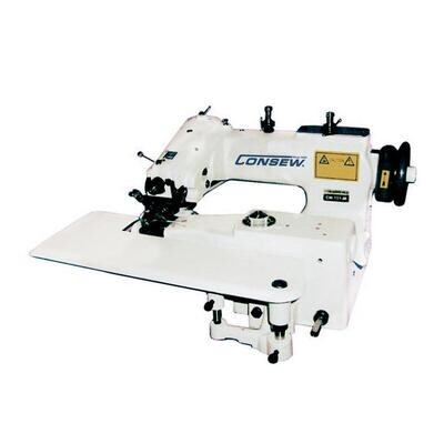 Consew CM101 Single Thread, Chainstitch, Blindstitch Machine with Assembled Table and Servo Motor FREE SHIPPING