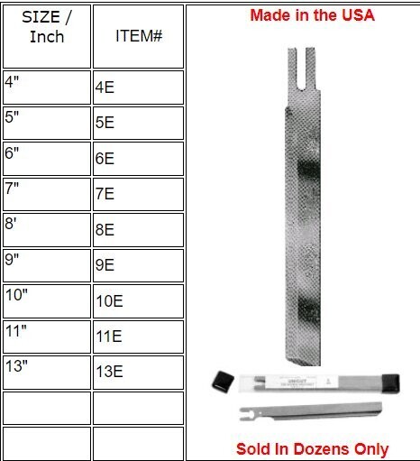 High Speed Steel Straight Knives
for Eastman® style cutting machines