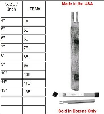 High Speed Steel Straight Knives
for Eastman® style cutting machines