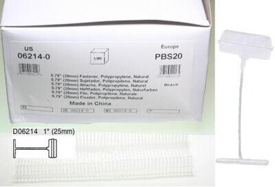 Plastic Fasteners for Tagging Guns