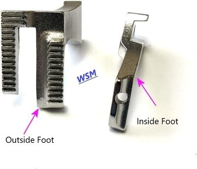 Single Welting (Piping) Foot Sets
