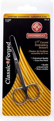 Mundial Specialty Forged 3 1/2 Inch Embroidery Scissors