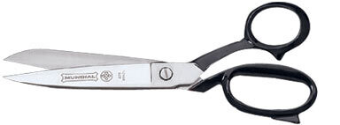 MUNDIAL Professional knife-edge industrial shears with heavier and wider blades. Available in 9-10 &amp; 12&quot;