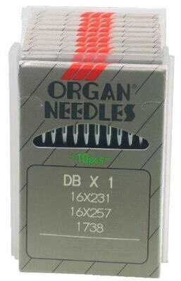 (DBx1) ORGAN Sewing Machine needles. Box of 100 Needles.
