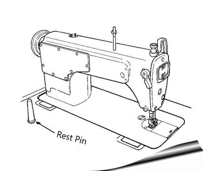 Old Style Wood Table Rest Pin