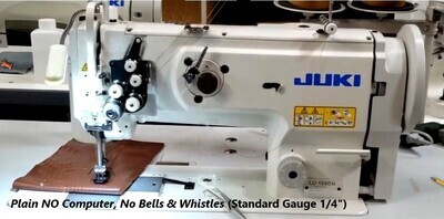 JUKI LU-1560N Double Unison-Feed, Lockstitch Machine with Vertical-Axis Large Hooks
