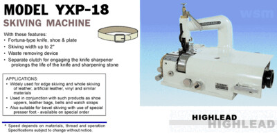 YXP-18 HIGHLEAD SKIVER