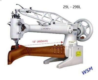 Consew 29 Class Machines Single Needle 12&quot;or 18&quot; Cylinder Arm