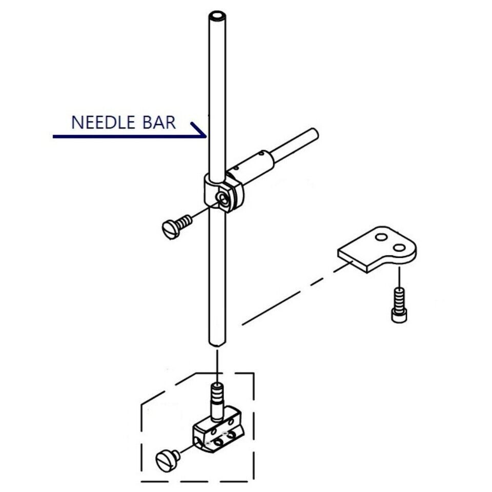 Needle Bar B1401-518-000 for JUKI LU-1560, LU-1560N Free Shipping