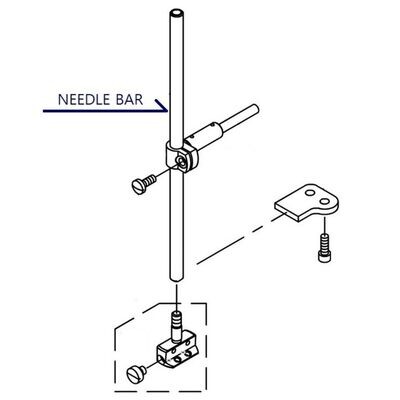 Needle Bar B1401-518-000 for JUKI LU-1560, LU-1560N Free Shipping