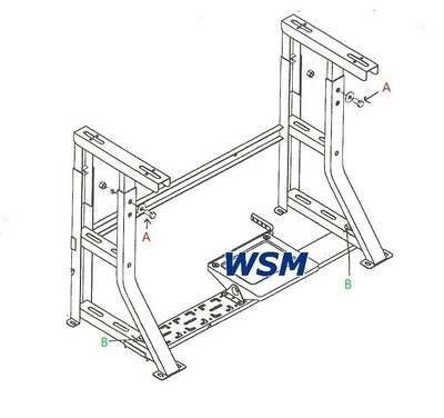 6 Piece Bolts for K-LEGS
