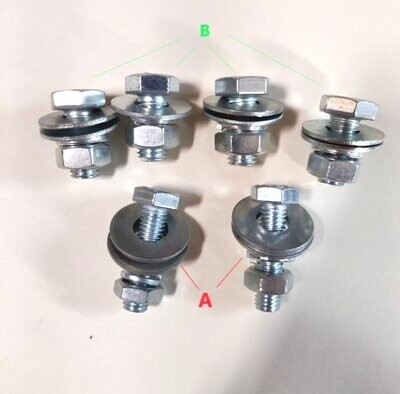 6 Piece Bolts for K-LEGS