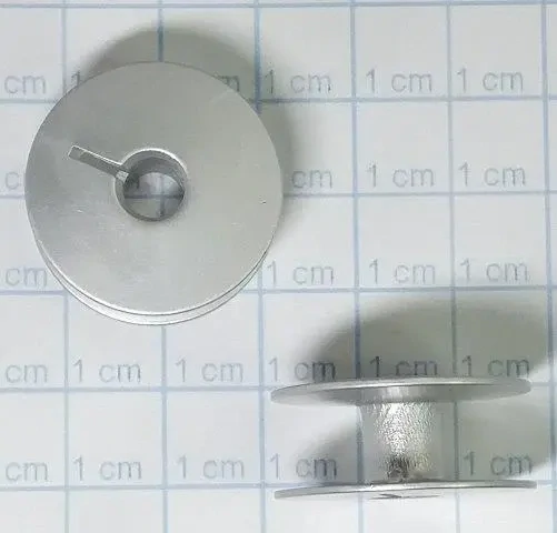 10 Aluminum Bobbins #167-15-027-0 For Adler 467 Class Sewing Machine