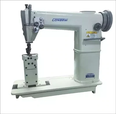 Consew 357R-2 High Speed, Post Bed, 2 Needle, Drop Feed, Lockstitch Industrial Sewing Machine