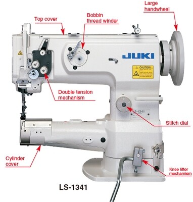 Juki LS-1340 Series Cylinder Bed Industrial Sewing Machines