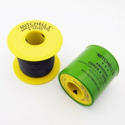 Mitchell&#39;s Abrasive Emery Tape No. 57, 180 Grit, 1/8&quot; X 50 Ft.