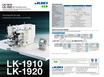 JUKI LK-1910, LK-1920