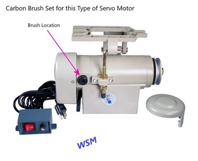 Carbon Brush Set for Servo Motor