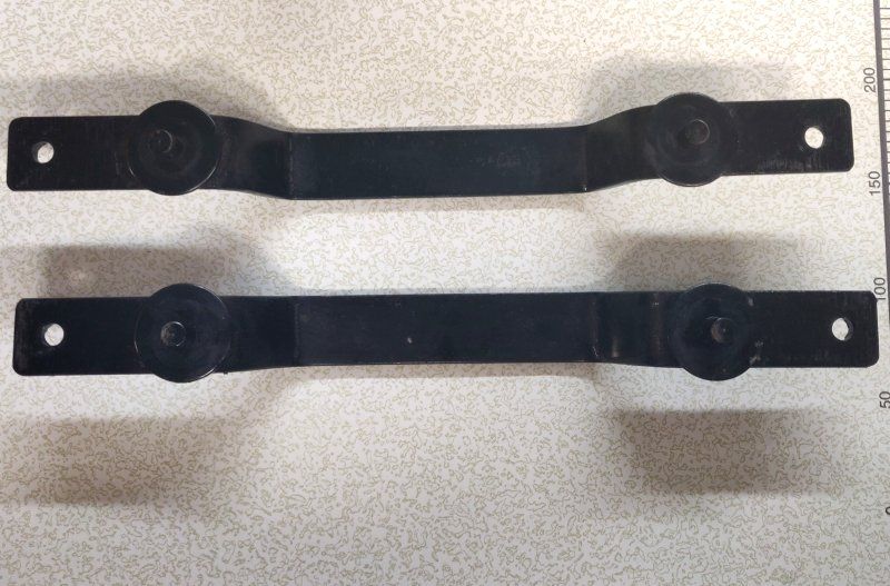 KANSAI DFB-1412 Bent Mounting Brackets with Rubber Mounts