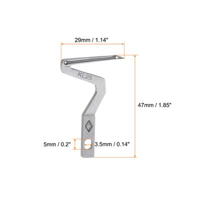 Lower Looper KL25 for Siruba 747, 757 Industrial Overlock Sewing Machines