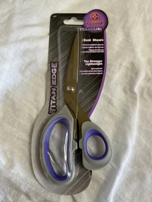 8-1/2" Titanium Bent Dressmaker's Shear by Mundial