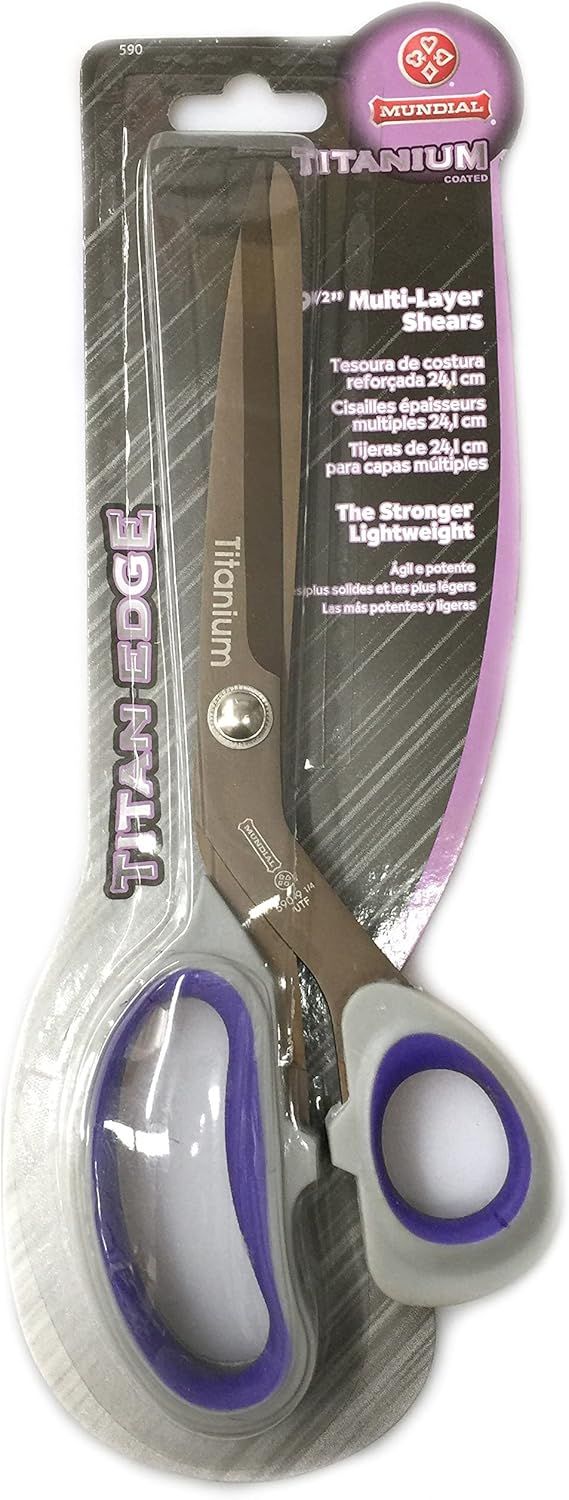 9-1/2&quot; Titanium Bent Shear by Mundial / Eberlecrafts