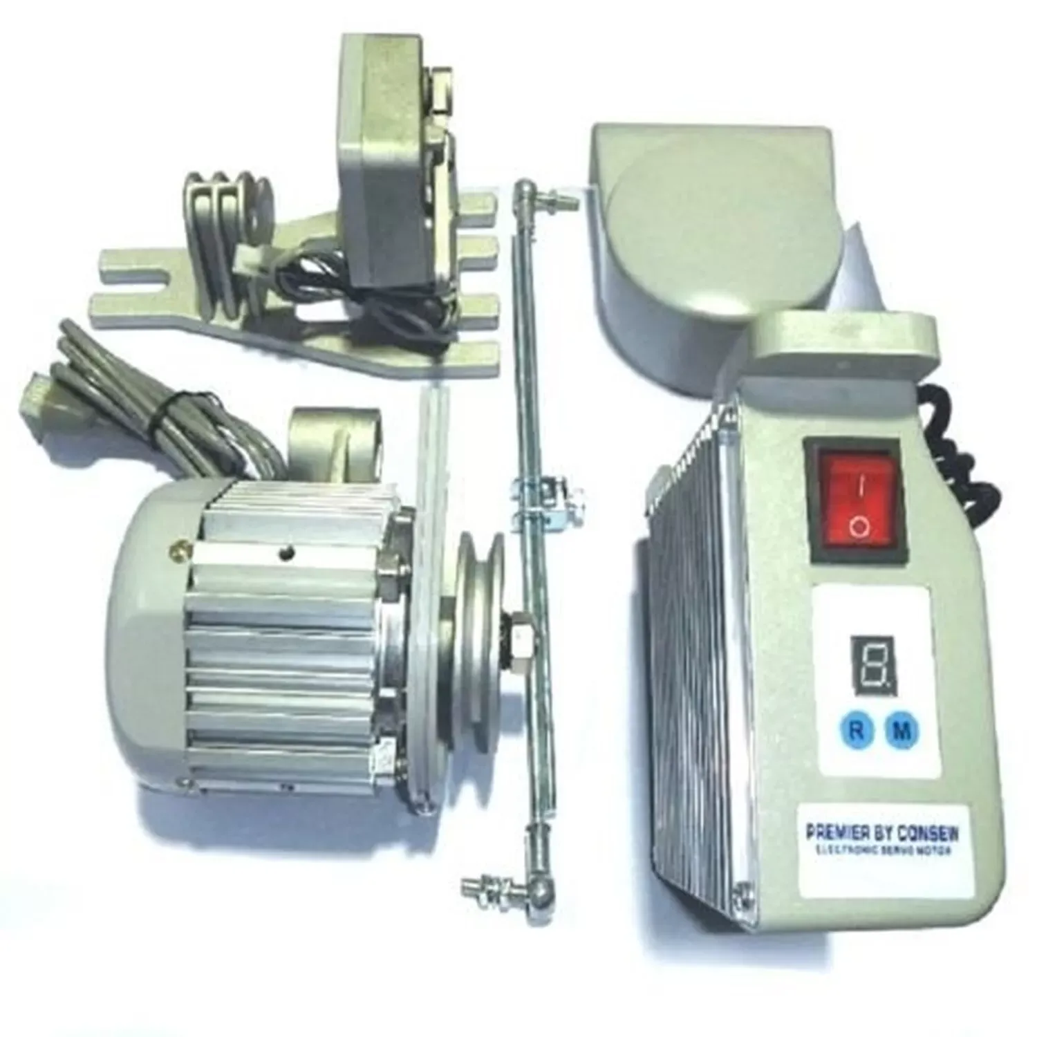 Consew CSM3000 Brushless Electric Servo Motor, 110 Volt, 1HP, 750W
