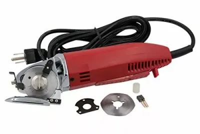 ALLSTAR AS-100K Electric Rotary Mini Fabric Cutter with Sharpener