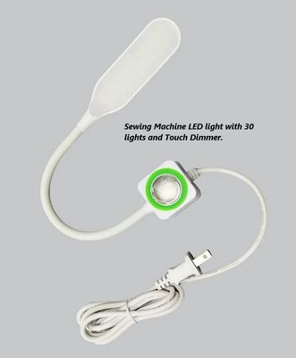 LED Lamp with 30 LED&#39;s. Three Mode Touch Dimmer.  Magnetic Mounting Base, Adhesive included.