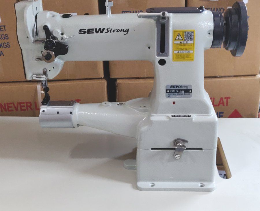 Sew Strong Cylinder Arm, Single Needle, Drop Feed, Needle Feed, Walking Foot, Alternating Presser Feet, Lockstitch Industrial Sewing Machine